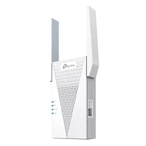 TP-Link AX3000 WiFi 6 Range Extender, PCMag Editor's Choice, Dual Band WiFi Repeater Signal Booster with Gigabit Ethernet Port, Access Point, APP Setup, OneMesh Compatible (RE715X)
