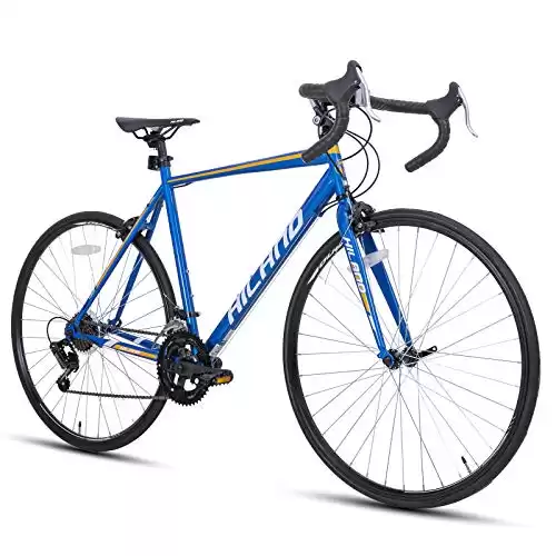 Hiland Road Commuter Bike 700C Wheels 14 speeds Shimano Racing Bike for Men Womens (Available in Different Colors)