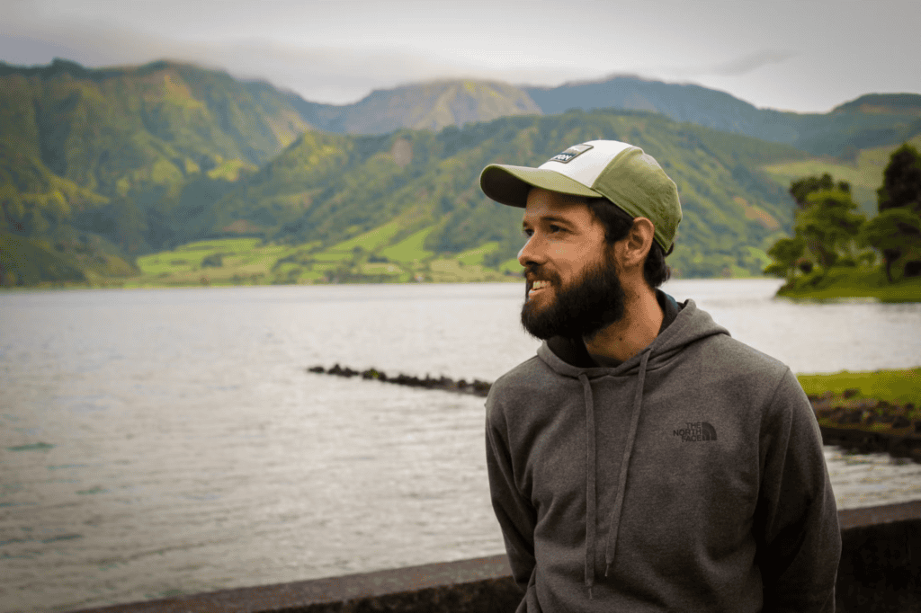 man wearing hat