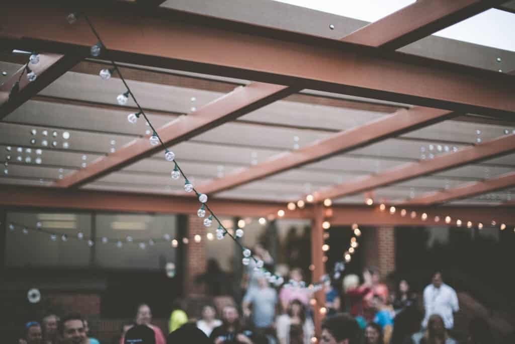 backyard deck lights