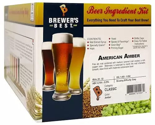 American Amber Homebrew Beer Ingredient Kit