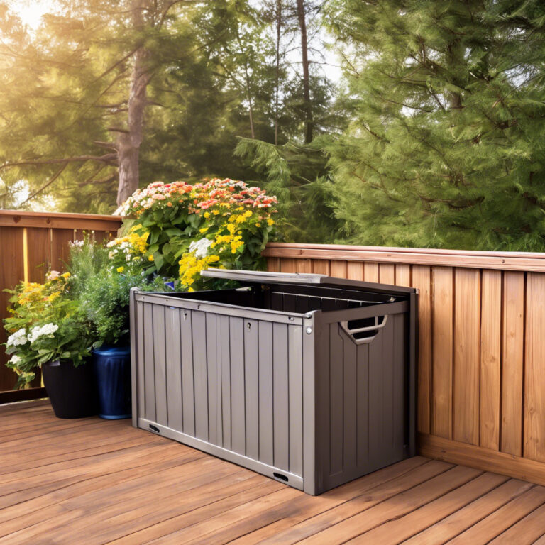 backyard storage bin