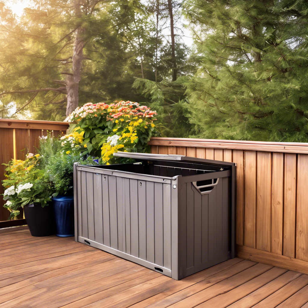 backyard storage bin