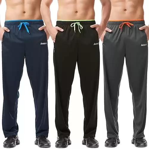 Mens Sweatpants with Zipper Pockets (Available in different sizes/colors)