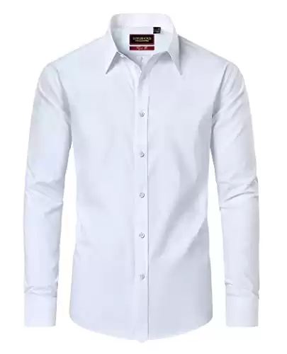 Lion Nardo Dress Shirts for Men Long Sleeve (available in different sizes/colors)