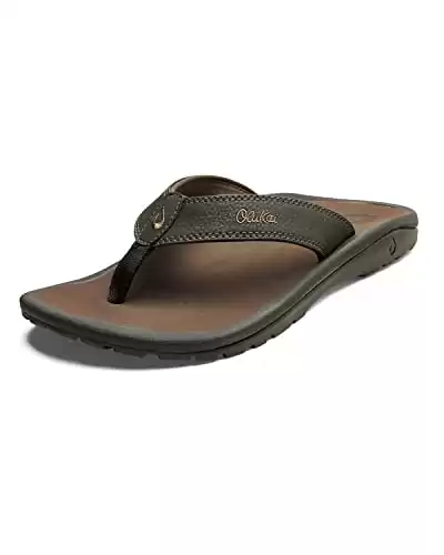 OLUKAI Ohana Men's Beach Sandals, Quick-Dry Flip-Flop Slides (Available in different sizes/colors)