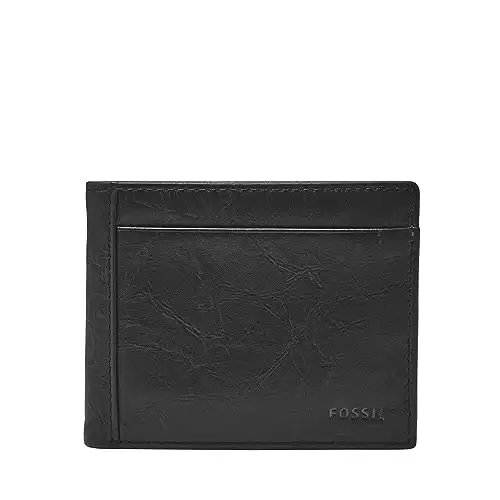 Fossil Men's Neel Leather Bifold with Flip ID Wallet (Available in Different Colors)