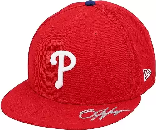 Bryce Harper Philadelphia Phillies Autographed New Era Cap - Autographed MLB Hats