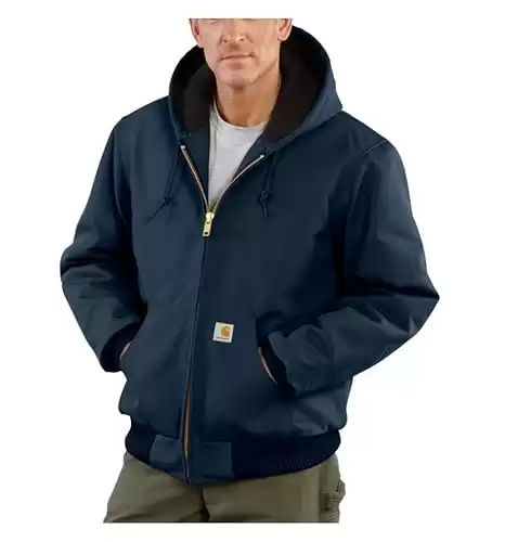 Carhartt Men's Loose Fit Firm Duck Insulated Flannel-Lined Active Jacket (Available in Different Sizes/Colors)