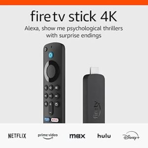 Amazon Fire TV Stick 4K with AI-powered Fire TV Search