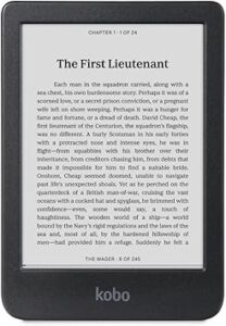 Kobo Clara BW | eReader | 6” Glare-Free Touchscreen with ComfortLight