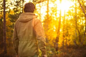 man wearing jacket