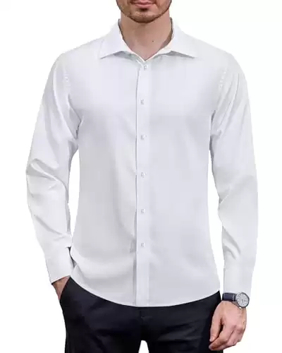 Lion Nardo Stain Shield Dress Shirts for Men Long Sleeve (available in different sizes/colors)