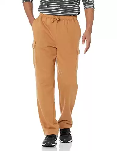 Amazon Essentials Men's Cargo Fleece Sweatpant (available in different sizes/colors)