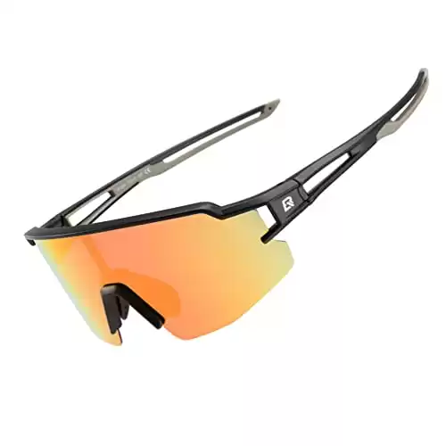 ROCKBROS Polarized Sunglasses for Men UV Protection Cycling Sunglasses Sport Glasses (Available in different colors)