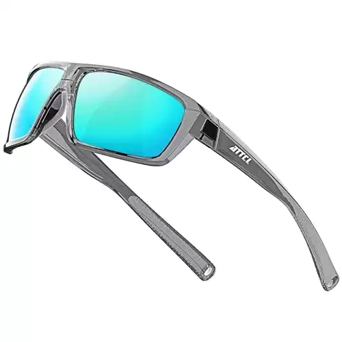 ATTCL Polarized Wrap Sunglasses For Men Cycling Driving Fishing - Sports Glasses (Available in different colors)