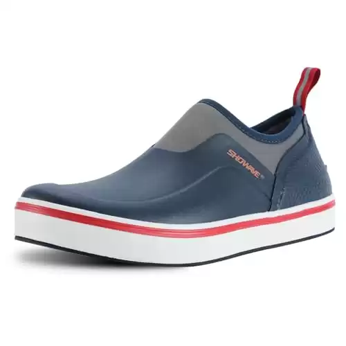 Showave Men's Deck Shoes Waterproof Short Rain Boots (Available in different sizes/colors)