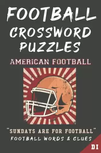 Football Crossword Puzzles: PLAYERS, TEAMS, LEAGUES, LEGENDS. Sports Art Interior. Easy to Hard Words. ALL AGES Fan Activity.