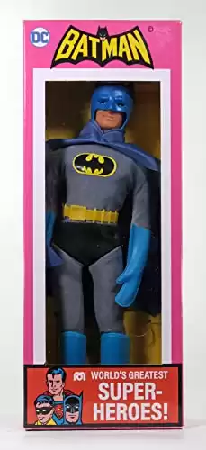 MEGO CORPORATION World's Greatest Super-Heroes 50th Anniversary Batman Action Figure, Multicolor