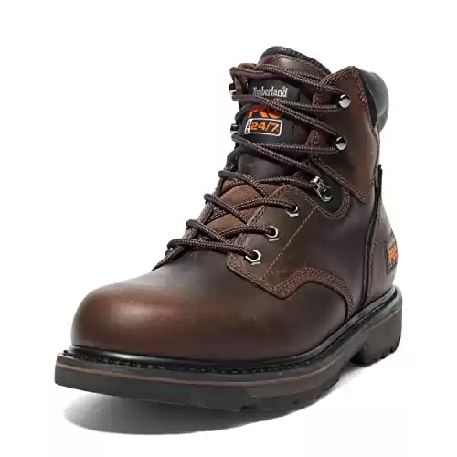 Timberland PRO Men's Pit Boss 6 Inch Soft Toe Industrial Work Boot (Available in Different Colors/Sizes)