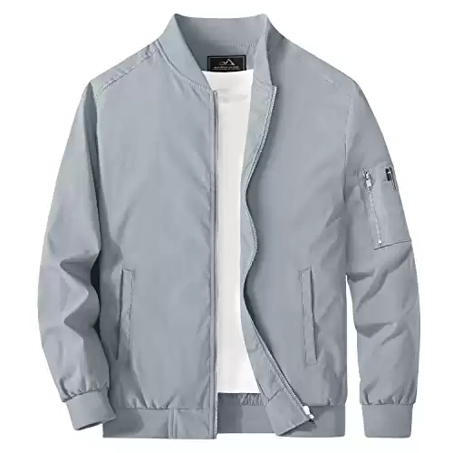 MAGCOMSEN Mens Bomber Jacket Lightweight Jacket Casual Stylish Jacket (Available in Different Sizes/Colors)