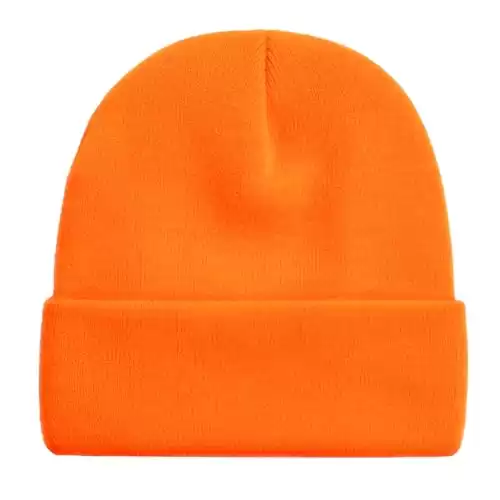 ZOORON Beanie for Men Warm Winter Hats Acrylic Knit Cuffed Beanie Cap (Available in different colors)