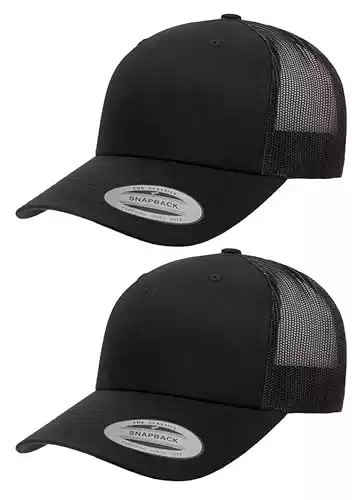 Yupoong Men's YP Classics Retro Trucker Hat (Available in Different Colors)