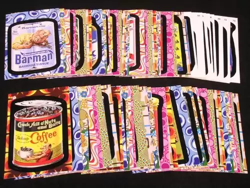 2008 Topps Wacky Packages Flashback Series 2 Complete Set of 72 Stickers