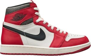 NIKE,Jordan Mens Air Jordan 1 Retro High OG DZ5485 612 Chicago Lost and Found-Size 9