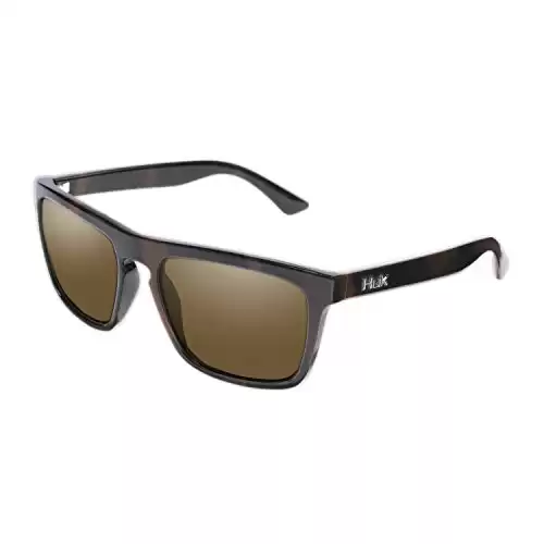 HUK, Polarized Lens Eyewear with Performance Frames, Fishing, Sports & Outdoors Sunglasses (Available in different colors)