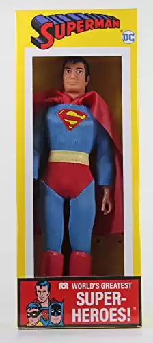 MEGO CORPORATION World's Greatest Super-Heroes 50th Anniversary Superman Action Figure, Multi