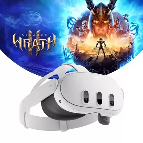 Meta Quest 3 128GB Breakthrough Mixed Reality Powerful Performance Asgard s Wrath 2 Bundle