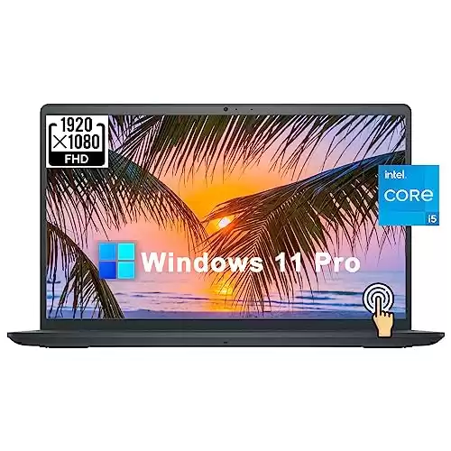 Dell Inspiron 15 3000 3520 Business Laptop Computer[Windows 11 Pro], 15.6'' FHD Touchscreen, 11th Gen Intel Quad-Core i5-1135G7, 16GB RAM, 1TB PCIe SSD, Numeric Keypad, Wi-Fi, Webcam, HDMI, ...