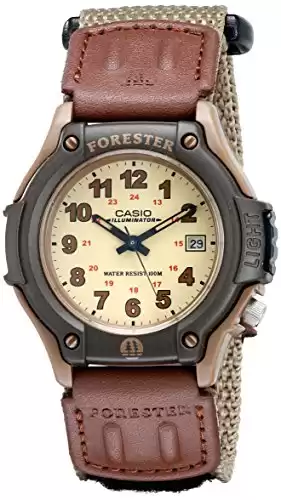 Casio FT500WC-5BVCF Men's Forester Sport Watch with Nylon Band