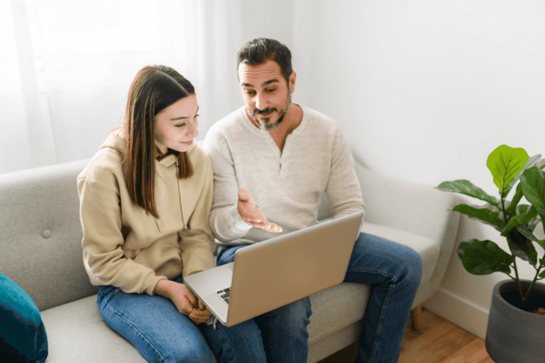 Father with Daughter