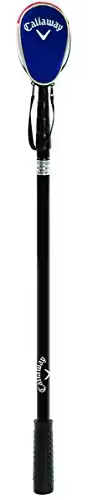 Callaway Golf Ball Retriever for Water, Telescopic with Dual-Zip Headcover, Black, 15 Feet