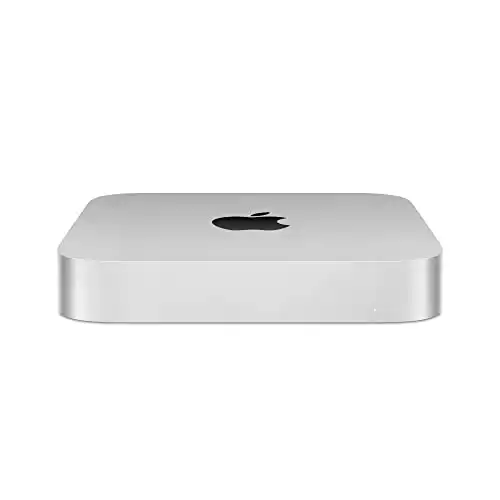 Apple 2023 Mac Mini Desktop Computer M2 chip with 8 core CPU and 10 core GPU, 8GB Unified Memory, 256GB SSD Storage, Gigabit Ethernet. Works with iPhone/iPad