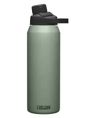 CamelBak Chute Mag 32oz Vacuum Insulated Stainless Steel Water Bottle, Moss