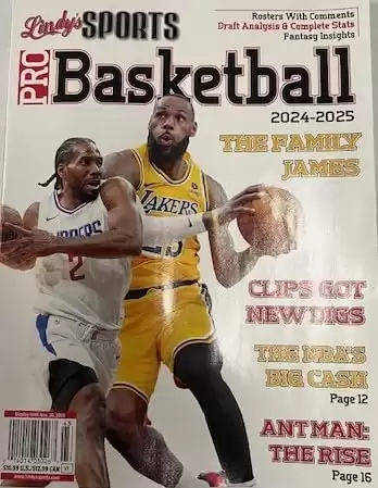 Lindy's Sports Pro Basketball Magazine 2024-2025 ( COVERS VARY )